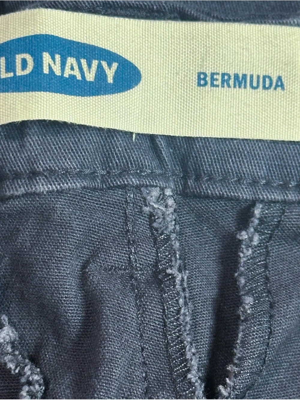 Old Navy Blue School Uniform Bermuda Shorts Girls Size 12